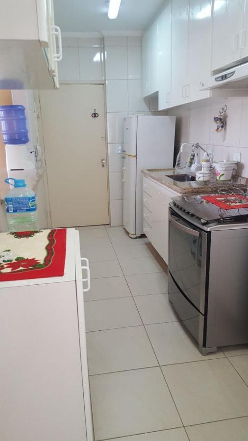 Апартаменты Apartamento Sol Y Mar Enseada Guruja Гуаружа Экстерьер фото